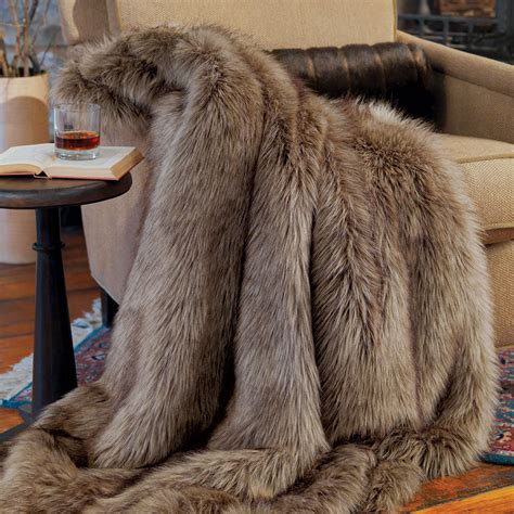 best quality faux fur throws.